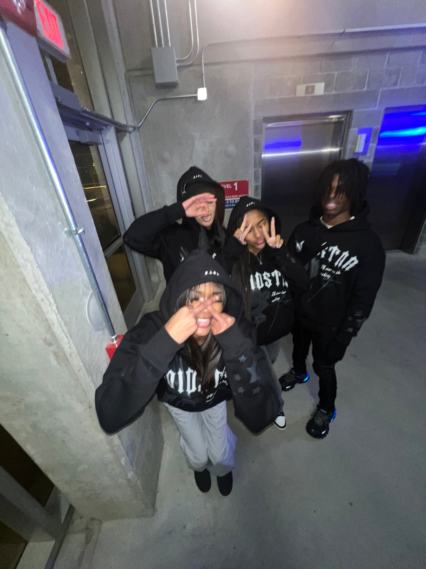 Voidstar Hoodie Black